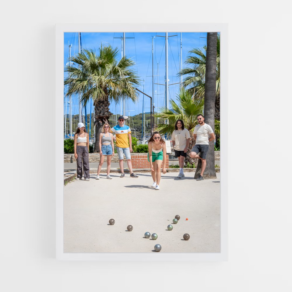 Poster Pétanque en Provence (vue 3)